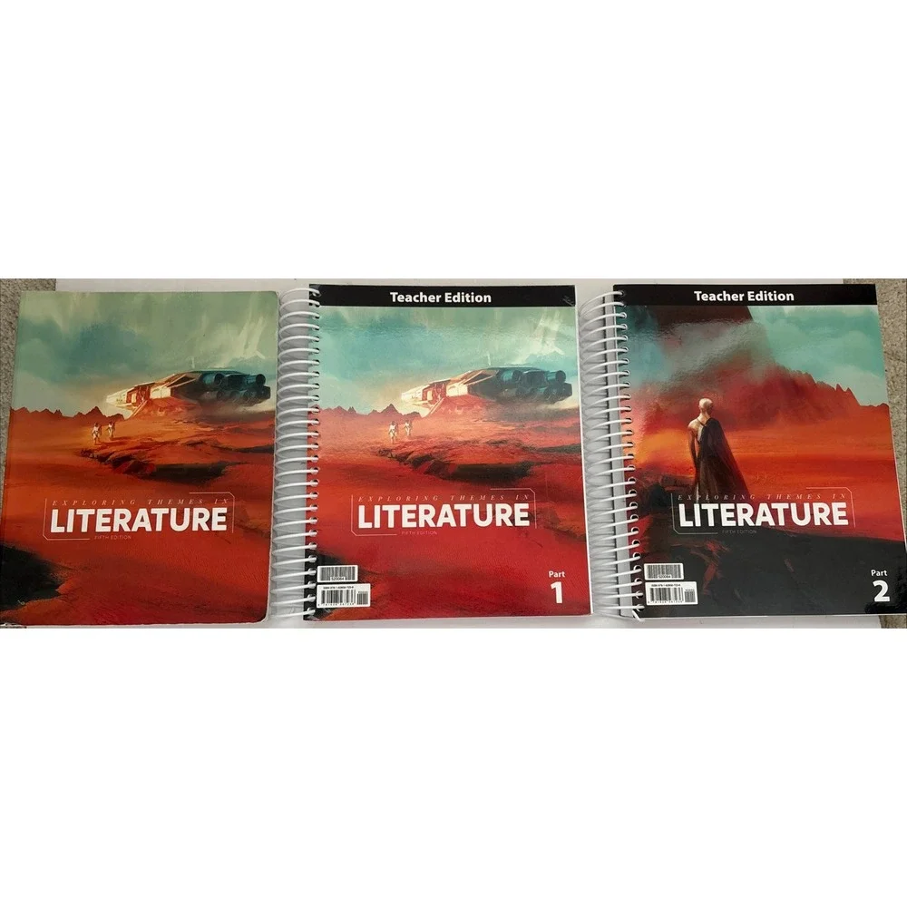 BJU Exploring Themes in Literature Student Text and Teacher's Edition Grade 7